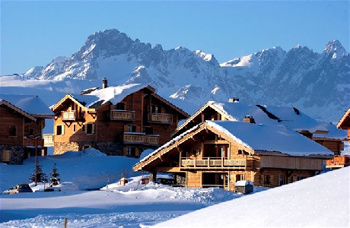 Les Chalets de l'Altiport i Alpe d&acute;Huez